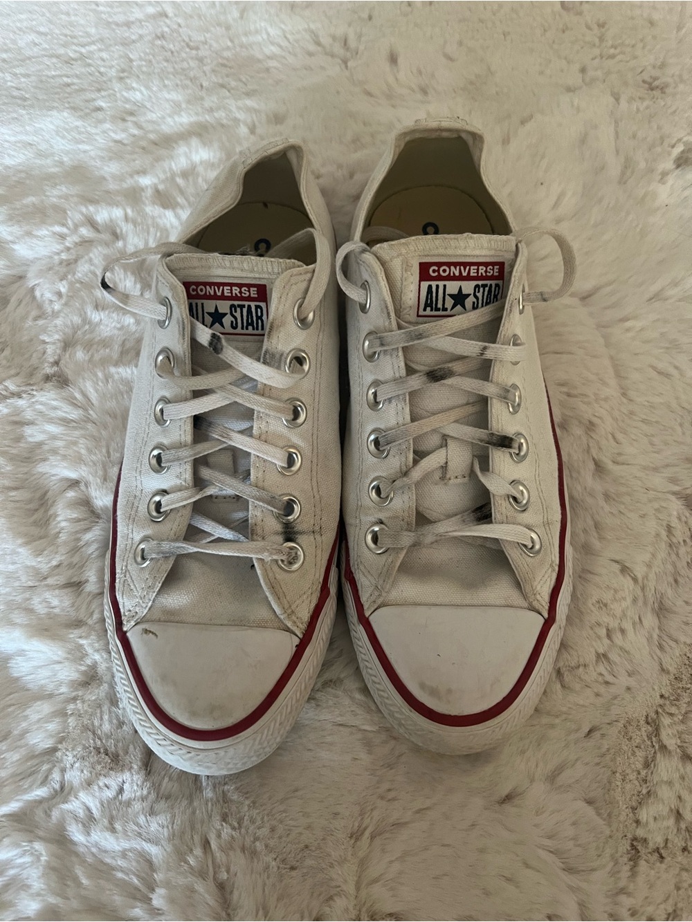 Converse white low top sneakers - Picture 2 of 7